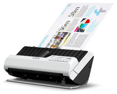 Produktbild von Epson DS-C490, 215,9 x 5588 mm, 600 x 600 DPI, 30 Bit, 24 Bit, 8 Bit, ADF + Bogenscanner