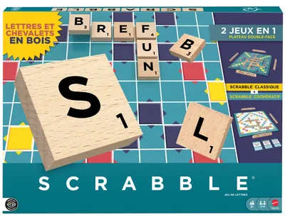 Obrázok produktu pre Mattel Games Scrabble, Stolová hra, Word, 8 rok / roky, Rodinná hra