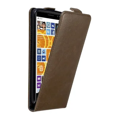 Zdjęcie produktu dla Cadorabo DE-121299, Nokia, Nokia Lumia 830, Brązowy