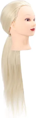 Obrázok produktu pre Manekýnska hlava, hlava na školenie vlasov, hlava na školenie kaderníkov, manekýn na styling vlasov, hlava na pletenie vlasov, hlava na strihanie vlasov