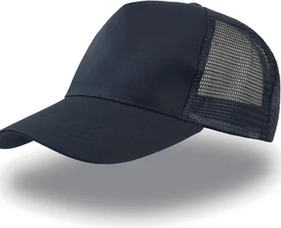 Produktbild von Atlantis RAPC | Rapper Baumwolle Cap / Kappe / Mütze - Farbe: Navy/Navy - Größe: One Size
