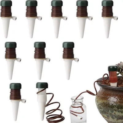 Produktbild von Automatisches Bewässerungssystem für Pflanzen - Selbstbedienungsbewässerung für Garten, Zimmerpflanzen und Blumen - Automatische Bewässerung und Gießautomat