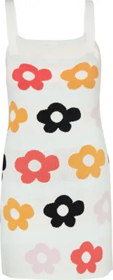 Produktbild von SWIRLY damen kleid - weiss mehrfarbig, S