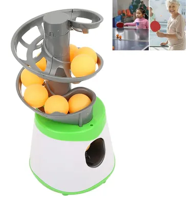 Produktbild von Tragbarer Tischtennis-Trainer – Automatischer Ping-Pong-Ballwerfer für Kinder, ABS robust, Einfach zu bedienen, Spiel & Training