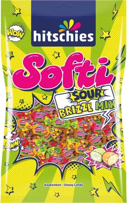 Produktbild von hitschler Hitschies Softi Sour Brizzl Mix (90g Packung)