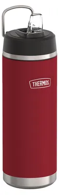 Produktbild von THERMOS ICON Edelstahl Trinkflasche 0,71 l, 12 h kalt, berry mat