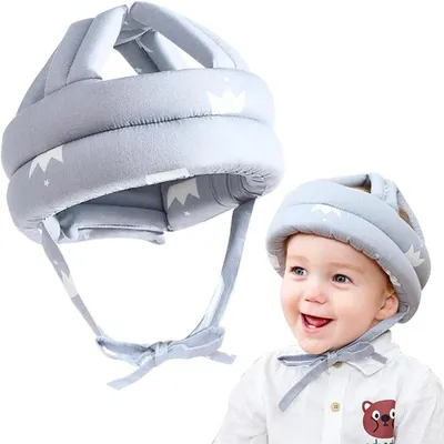 Produktbild von Baby Helm ab 6 Monate,Atmungsaktiv Baby Kopfschutz Schutzhelm,360¡ã Anti-Kollision Baby Helmet,Verstellbarer Kopfschutzmš¹tze,Baby Helmet fš¹r Kleinkind Lernen Laufen und Krabbeln