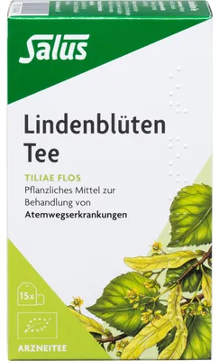 Produktbild von Salus Lindenblüten Arzneitee bei Atemwegserkrankungen, 15 St. Filterbeutel