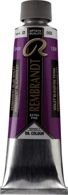 Produktbild von Rembrandt Ölfarbe Tube 150 ml Permanentblauviolett 568