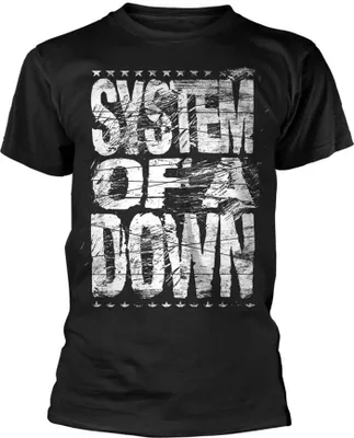 Produktbild von System Of A Down - T-Shirt für Herren/Damen Uni PH4238 (XL) (Schwarz)