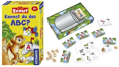 Image de Kosmos 710521 Scout Sais-tu l'abc ? - Jeu de mémoire animalier