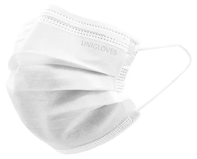Produktbild von Unigloves | OP-Mundschutz | Profil Plus SMALL | weiß