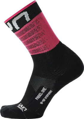 Produktbild von UYN Padel Tennissocken Damen B093 - black-pink 39-40