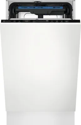 Produktbild von Electrolux EES63400L, Voll integriert, Single (45 cm breit), Schwarz, Berührung, Zusammenklappbar, Schublade