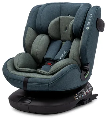 Productafbeelding van Osann Eno360 2, kinderzitje, 360 graden draaibaar met Isofix, geschikt voor kinderen van 40-150 cm, autostoeltje met Isofix en Top-Tether – Universe Groen