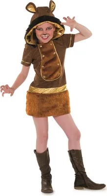 Produktbild von L3100480-104 Kind Mädchen Löwen-Kostüm Gr.104