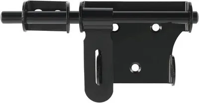 Immagine prodotto di Modello: 3 serrature per porte esterne, serrature per porte interne, serrature per porte scorrevoli da 15 cm, chiusure per porte esterne in acciaio inossidabile, nero