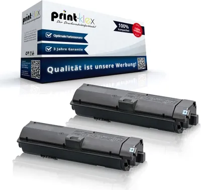 Produktbild von 2x Kompatible Tonerkartuschen für Kyocera ECOSYS M2135dn M2635dn M2635dnw M2735dw P2200Series P2235dn P2235dw 1T02RV0NL0 TK1150K TK-1150 K TK 150 K Schwarz Black - Office Pro Serie