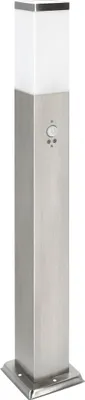 Produktbild von LED Wegeleuchte eckig 80cm mit Bewegungsmelder silber