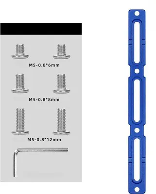 Obrázok produktu pre Držiak na prepravu pre cestné bicykle, držiak na vidlicu, nastaviteľný držiak na fľašu pre bicykle (hore a dole), modrý