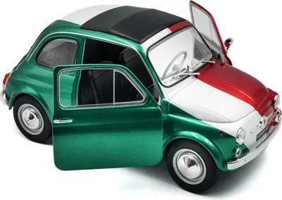 Immagine prodotto di Solido 1:18 Scala Modello Auto Fiat 500 TRIBUTE TO ITALIA 1965 S1801409