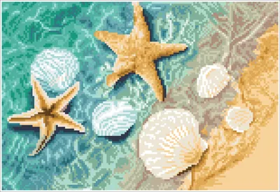 Produktbild von Crystal Shore Diamond Dotz: 28x41 cm