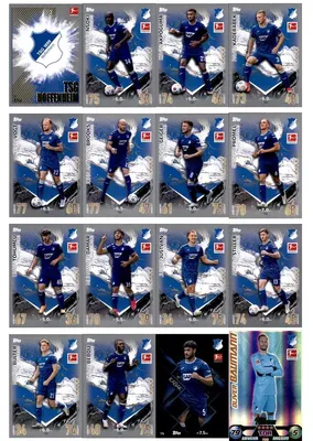 Immagine prodotto di Topps Match Attax Bundesliga - 2023/24 - Pacchetto squadra - TSG HOFFENHEIM