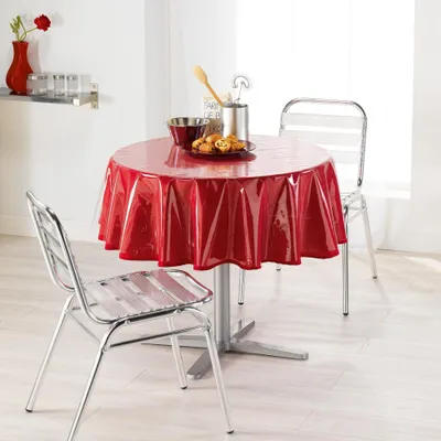 Produktbild von Nappe Cristal Uni Transparent 180 cm - 1710280, Tischdecke Kristall Runde, 180 cm, Transparent, Unifarben 15/100, Ohne  - Douceur d'intérieur