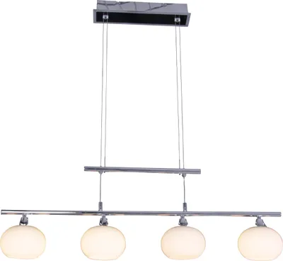 Produktbild von Näve Pendelleuchte, 4flg.; Farbe: chrom, opal, 7037042