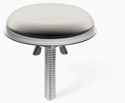 Produktbild von Dornb Hahnlochabdeckung platin matt