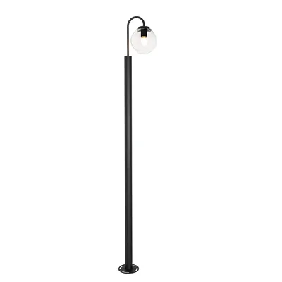 Produktbild von Moderne Laterne Schwarz mit KunstsTOff 200 cm IP44 Sfera