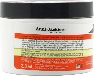 Produktbild von Aunt Jackie's Curls & Coils Flaaxseed Recipes Seal It Up Hydrating Sealing Butter 213g