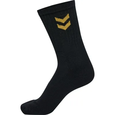 Produktbild von Hummel Hmle24c Socken Herren Kinder schwarz gold Gr 28-31