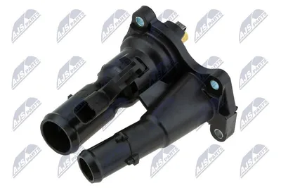 Produktbild von NTY Thermostatgehäuse CTM-FR-024 für FORD Fiesta Mk5 Schrägheck (JH1, JD1, JH3, JD3) elektrisch gesteuert Kunststoff