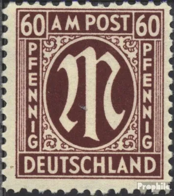 Produktbild von Briefmarken Bizone (Alliierte Besetzung) 1945 Mi 33 postfrisch AM-Post