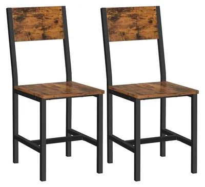 Obrázok produktu pre Konferenčný stolík s zásuvkami – industriálny štýl – drevotrieska a oceľ – hnedá a čierna farba – 100 x 55 x 45 cm