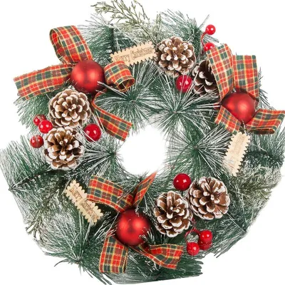 Produktbild von Verk 26194 Weihnachtskranz mit Dekoration, 30 cm
