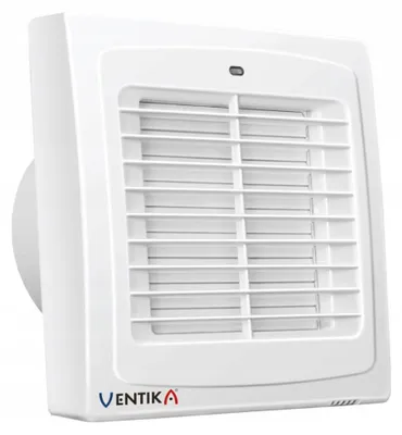 Image de Ventilateur avec store et minuterie, diamètre 100 mm, VENTIKA