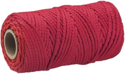 Produktbild von Mehrzweckseil 1,7 mm x 100 m, Polypropylen, rot,