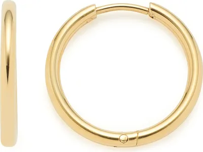 Immagine prodotto di Orecchini a cerchio Leonardo Alida Beauty in acciaio inossidabile per donna, IP oro