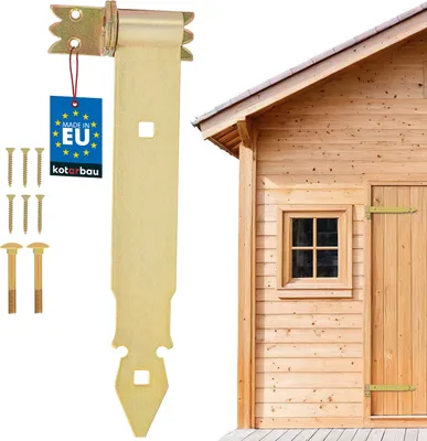 Immagine prodotto di KOTARBAU® Cerniera per persiana Oro 300 mm cerniere a croce Cerniera per porta in acciaio zincato Cerniera per porta in legno Cerniera per persiana in legno Cerniere per porte pesanti Cerniera per porta ad angolo Cerniere per porta Cerniera per persiana con morsetti Set