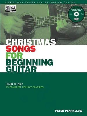 Produktbild von Christmas Songs for Beginning Guitar Book/Online Audio