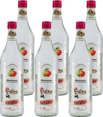 Produktbild von Berghof Obstwasser (6 x 1,0L)