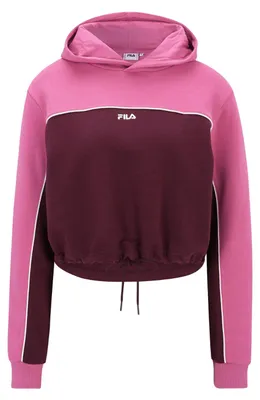 Produktbild von Fila - "Laagna" Kapuzenpullover für Damen MR1718 (XL) (Pink/Burgunderrot)