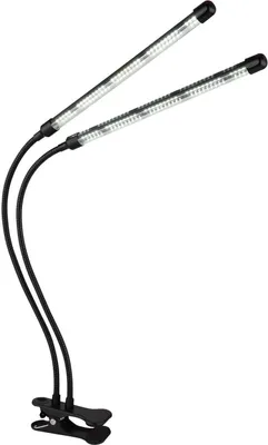 Produktbild von Globo Treena LED Klemmstrahler 0,11W Tageslichtweiß IP44 Schwarz Matt, Metall 47cm 28053