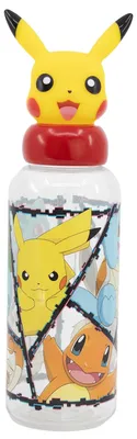 Trinkflasche mit 3D-Figur 560 ml Pokémon