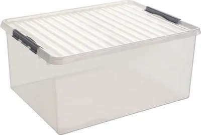 Produktbild von Aufbewahrungsbox Q-line H6164602 120l Packung mit 6 Stück