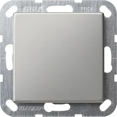 Produktbild von GIRA 0268600 Blindabd. Tragring System 55 Edelstahl