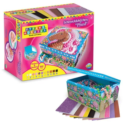 Produktbild von Sticky Mosaics: verzauberte Pferde Box