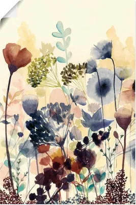 Produktbild von ARTland Poster Sonnengetrocknete Blüten I Größe: 40x60 cm